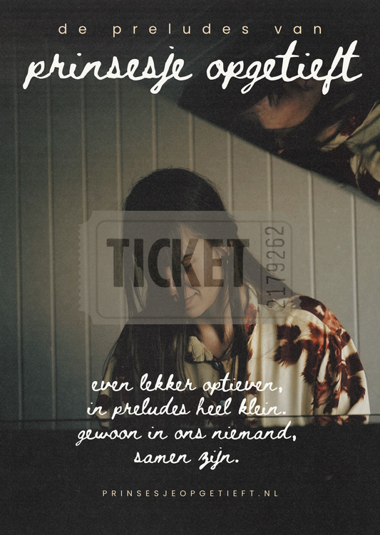 Ticket 17 oktober 2026 | Muziekhuis Utrecht | 20.00-21:30