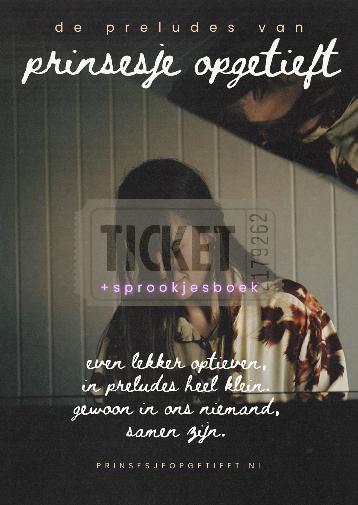 Ticket + Sprookjesboek 17 oktober 2026 | Muziekhuis Utrecht | 20.00-21:30